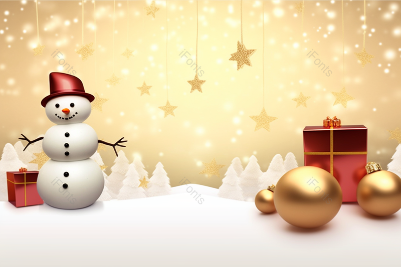 可爱雪人卡通礼物唯美饰品,插画/手绘图,插画/手绘图库,插画/手绘图下载,插画/手绘